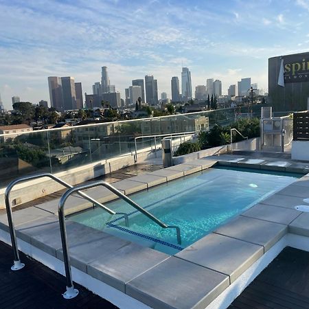 Luxury Downtown Los Angeles Penthouse Condo With Skyline Views ภายนอก รูปภาพ
